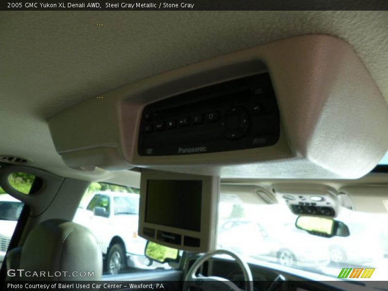 Steel Gray Metallic / Stone Gray 2005 GMC Yukon XL Denali AWD