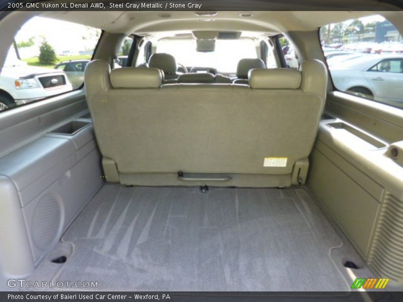 Steel Gray Metallic / Stone Gray 2005 GMC Yukon XL Denali AWD