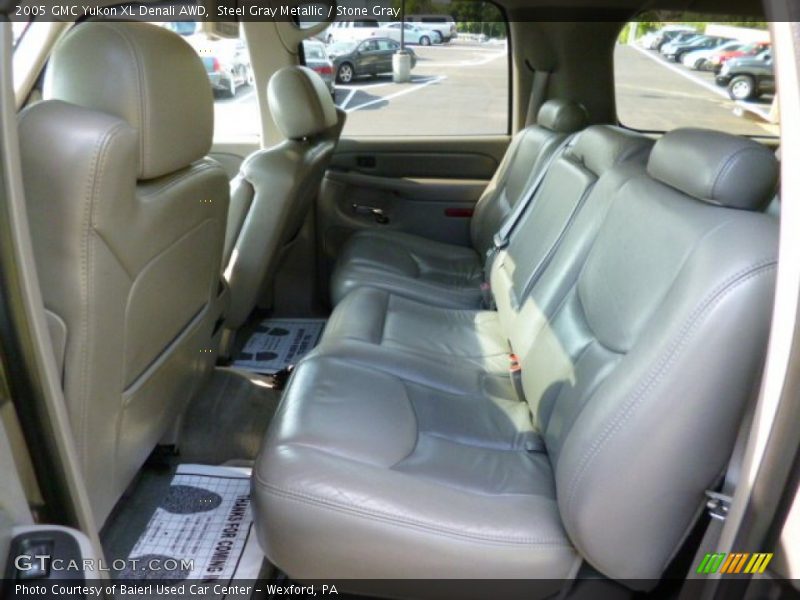 Steel Gray Metallic / Stone Gray 2005 GMC Yukon XL Denali AWD
