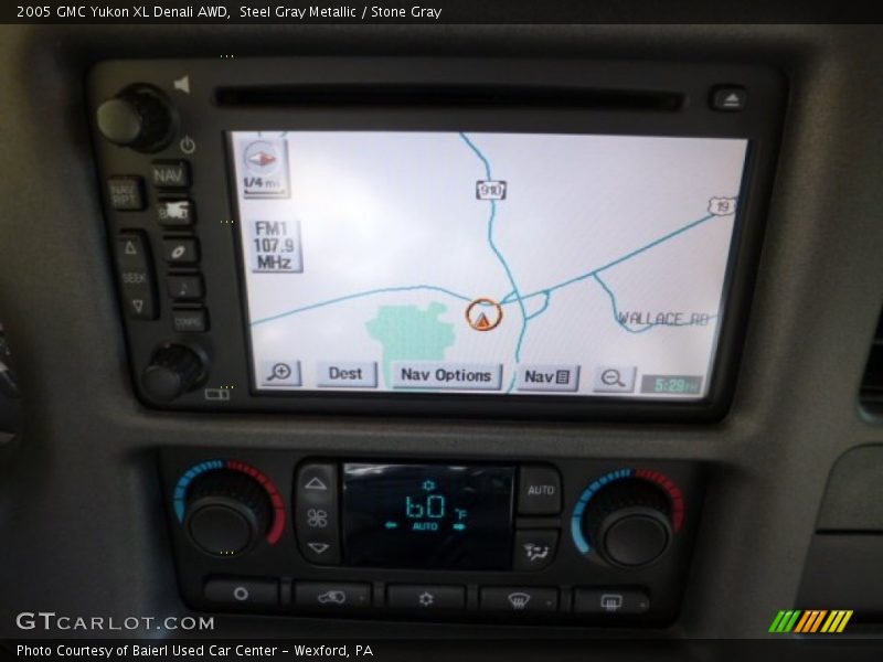 Steel Gray Metallic / Stone Gray 2005 GMC Yukon XL Denali AWD