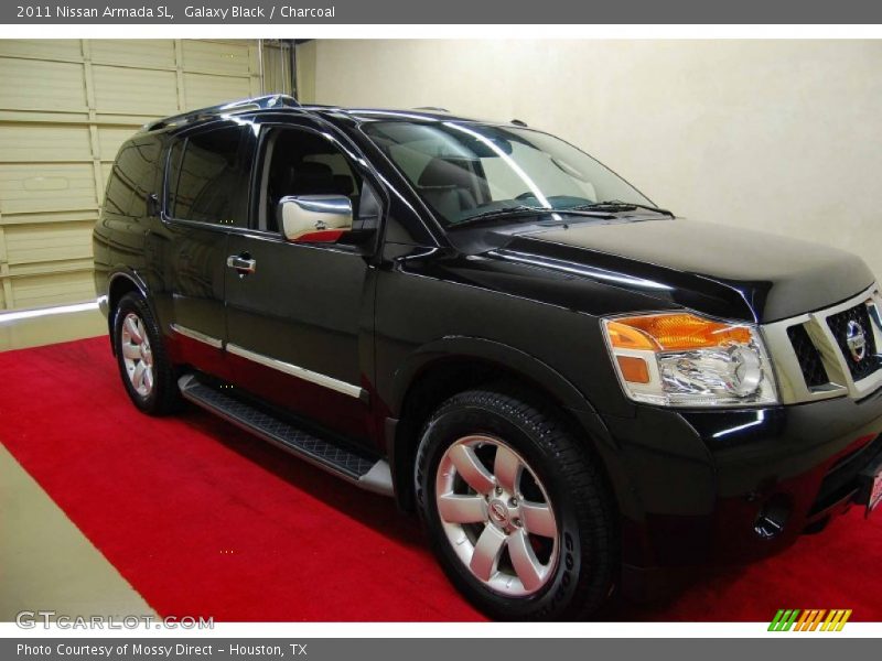 Galaxy Black / Charcoal 2011 Nissan Armada SL