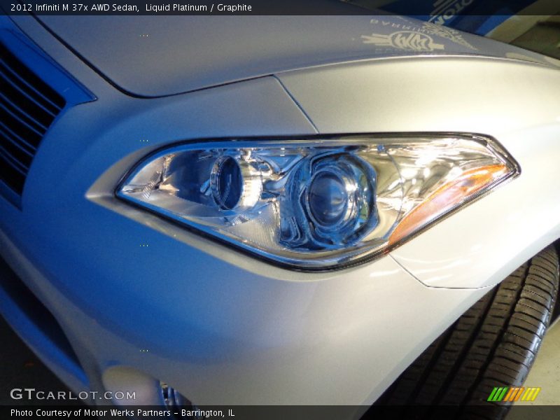 Liquid Platinum / Graphite 2012 Infiniti M 37x AWD Sedan