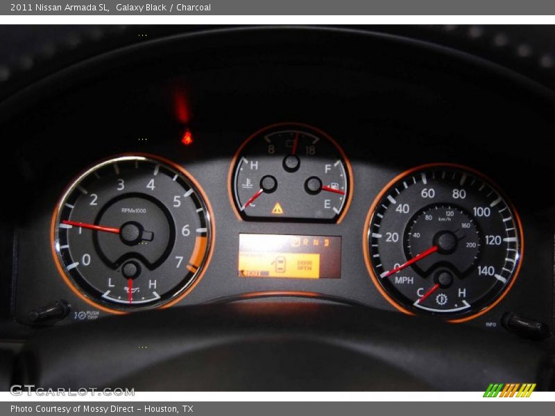 Galaxy Black / Charcoal 2011 Nissan Armada SL
