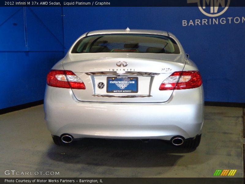 Liquid Platinum / Graphite 2012 Infiniti M 37x AWD Sedan