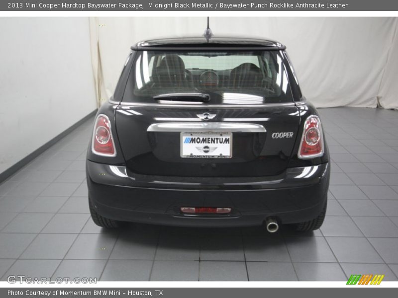Midnight Black Metallic / Bayswater Punch Rocklike Anthracite Leather 2013 Mini Cooper Hardtop Bayswater Package