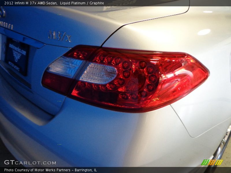 Liquid Platinum / Graphite 2012 Infiniti M 37x AWD Sedan
