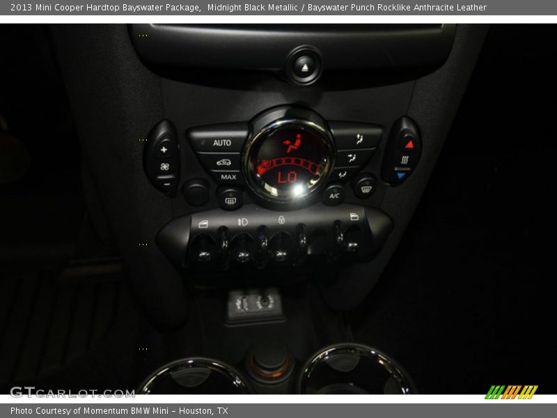 Midnight Black Metallic / Bayswater Punch Rocklike Anthracite Leather 2013 Mini Cooper Hardtop Bayswater Package