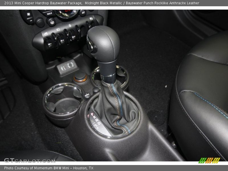 Midnight Black Metallic / Bayswater Punch Rocklike Anthracite Leather 2013 Mini Cooper Hardtop Bayswater Package