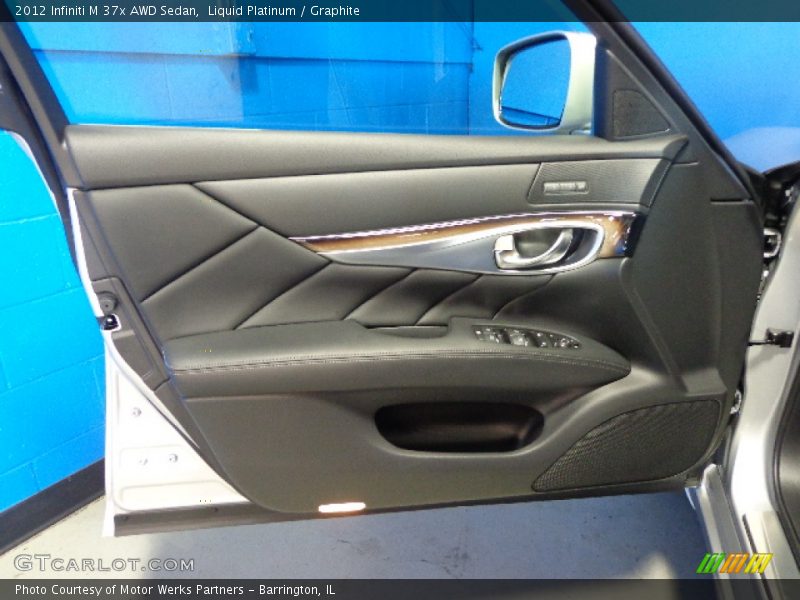 Liquid Platinum / Graphite 2012 Infiniti M 37x AWD Sedan