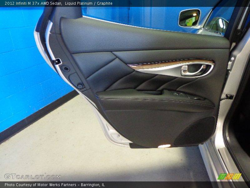 Liquid Platinum / Graphite 2012 Infiniti M 37x AWD Sedan