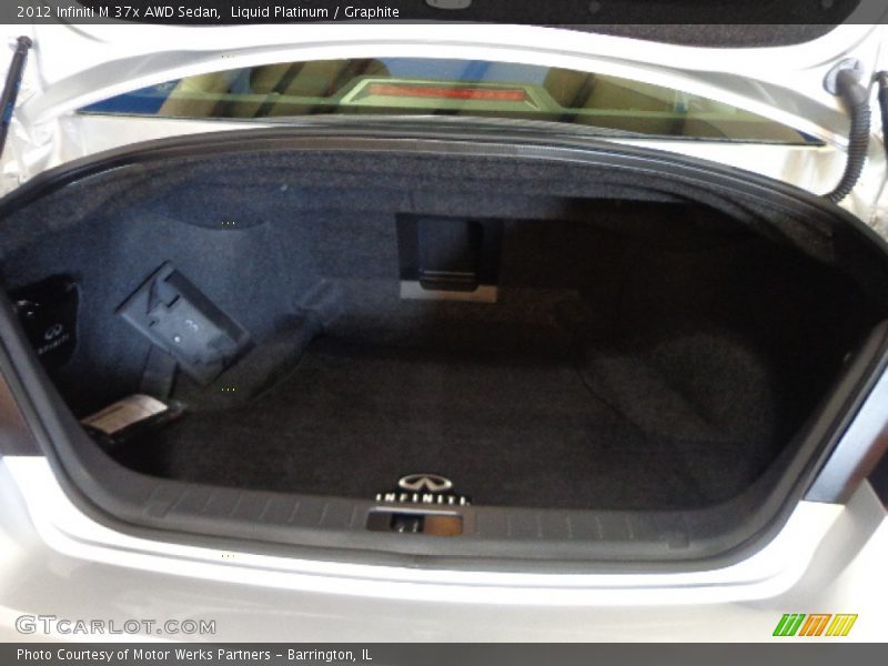 Liquid Platinum / Graphite 2012 Infiniti M 37x AWD Sedan