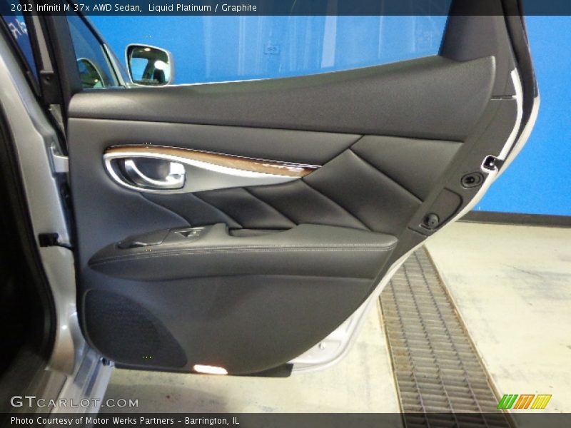 Liquid Platinum / Graphite 2012 Infiniti M 37x AWD Sedan
