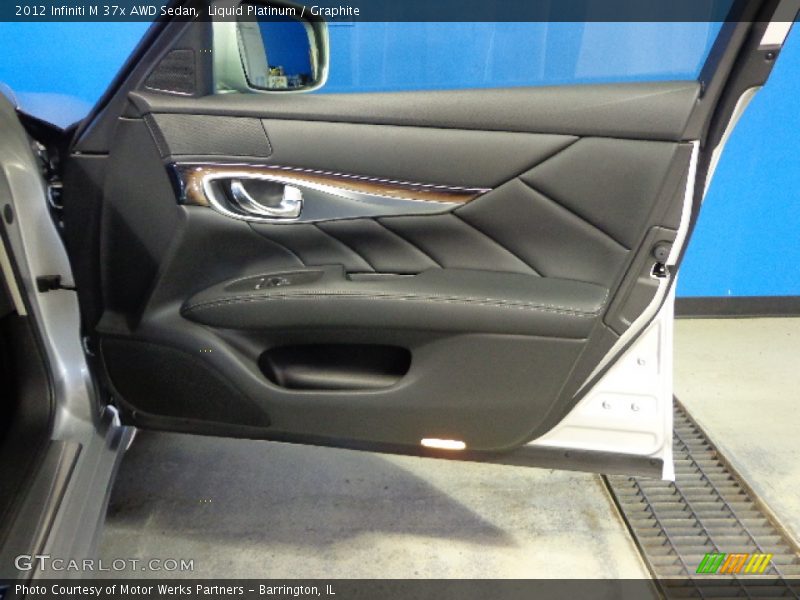 Liquid Platinum / Graphite 2012 Infiniti M 37x AWD Sedan