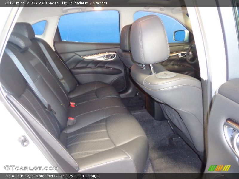 Liquid Platinum / Graphite 2012 Infiniti M 37x AWD Sedan
