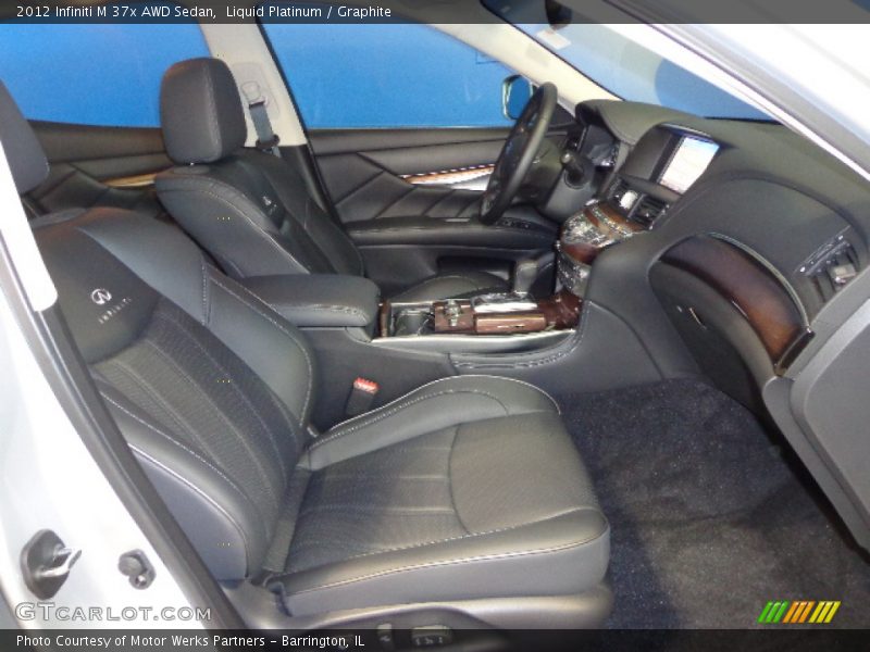Liquid Platinum / Graphite 2012 Infiniti M 37x AWD Sedan