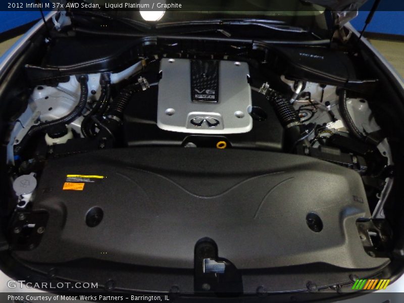 Liquid Platinum / Graphite 2012 Infiniti M 37x AWD Sedan