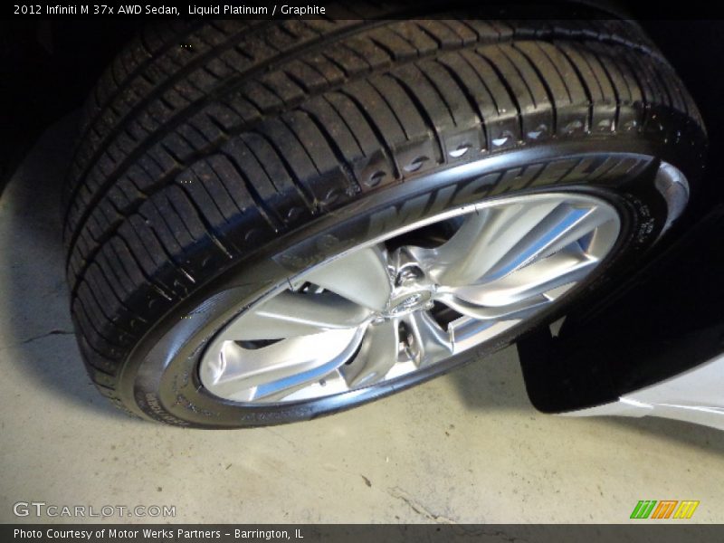 Liquid Platinum / Graphite 2012 Infiniti M 37x AWD Sedan