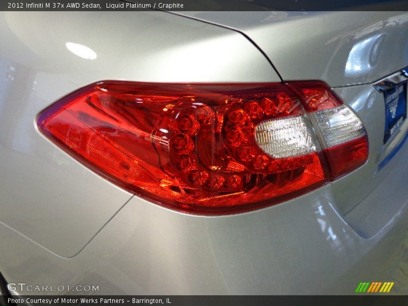 Liquid Platinum / Graphite 2012 Infiniti M 37x AWD Sedan