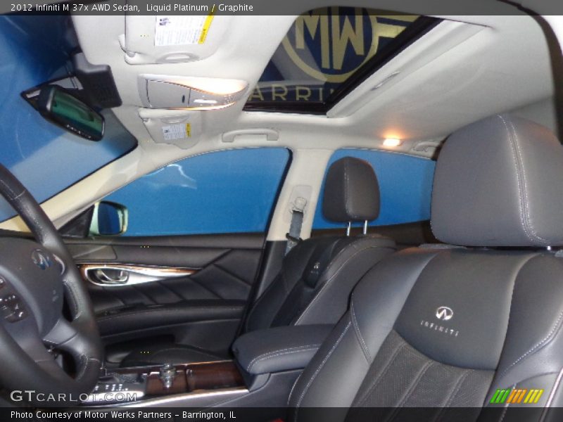 Liquid Platinum / Graphite 2012 Infiniti M 37x AWD Sedan
