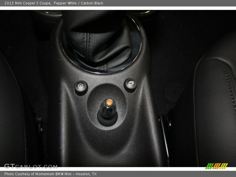 Pepper White / Carbon Black 2013 Mini Cooper S Coupe