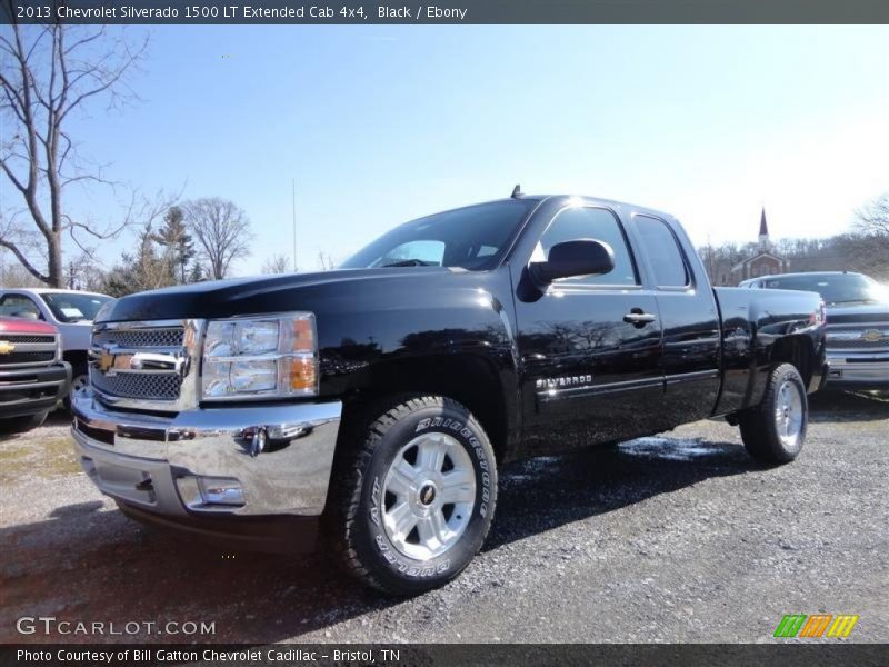 Black / Ebony 2013 Chevrolet Silverado 1500 LT Extended Cab 4x4