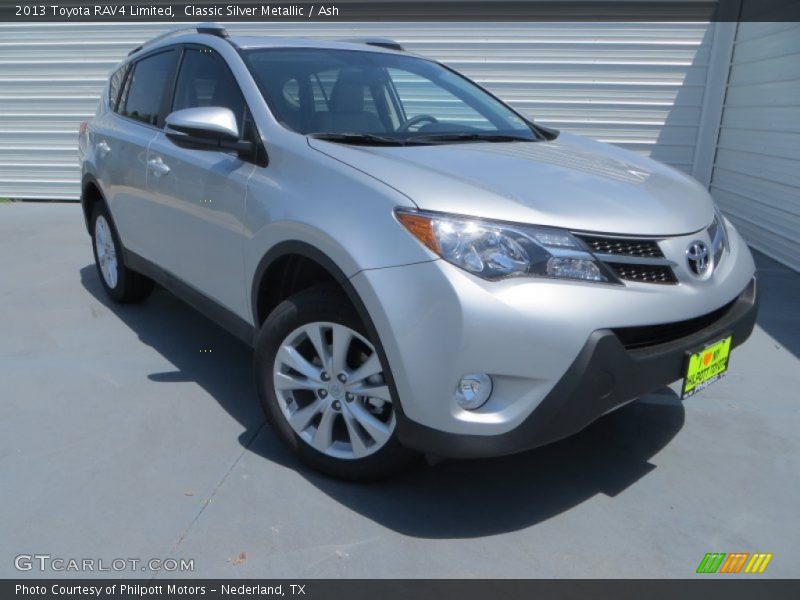Classic Silver Metallic / Ash 2013 Toyota RAV4 Limited