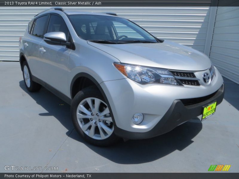 Classic Silver Metallic / Ash 2013 Toyota RAV4 Limited