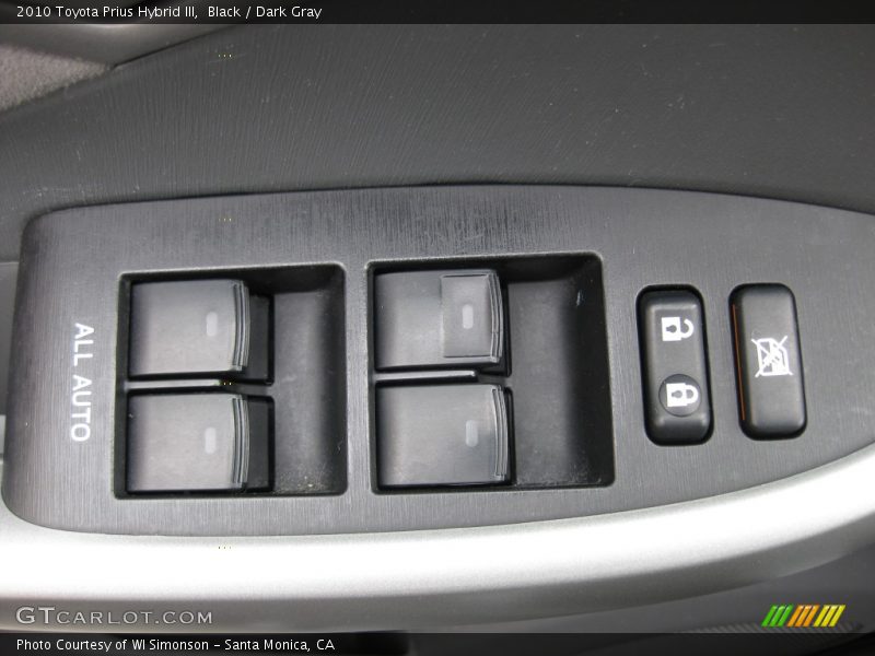 Black / Dark Gray 2010 Toyota Prius Hybrid III