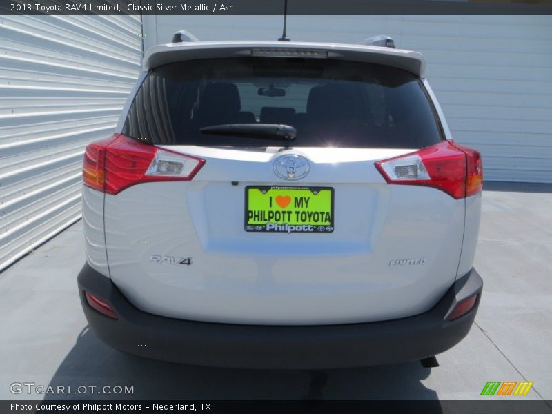 Classic Silver Metallic / Ash 2013 Toyota RAV4 Limited