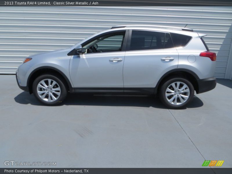 Classic Silver Metallic / Ash 2013 Toyota RAV4 Limited