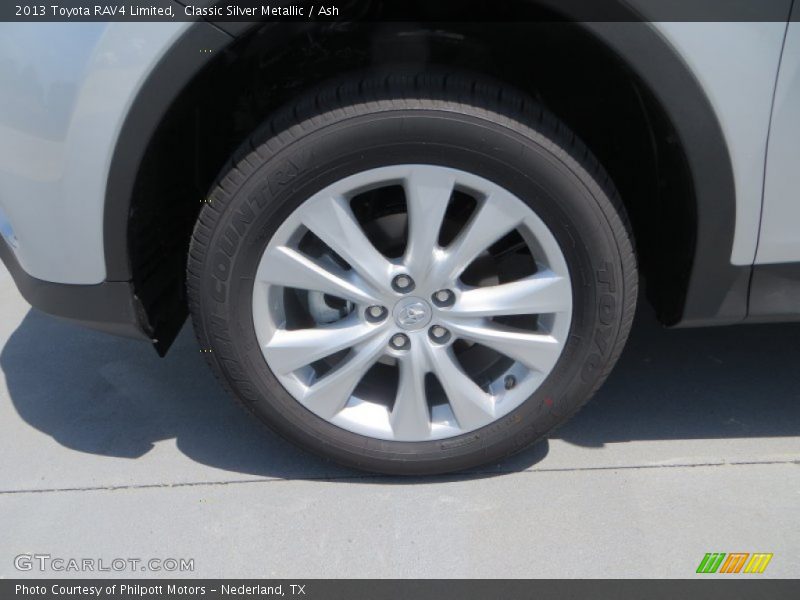 Classic Silver Metallic / Ash 2013 Toyota RAV4 Limited