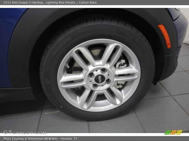 Lightning Blue Metallic / Carbon Black 2013 Mini Cooper S Hardtop