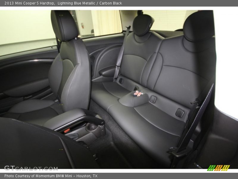 Lightning Blue Metallic / Carbon Black 2013 Mini Cooper S Hardtop