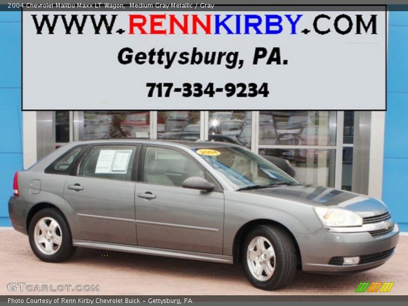 Medium Gray Metallic / Gray 2004 Chevrolet Malibu Maxx LT Wagon