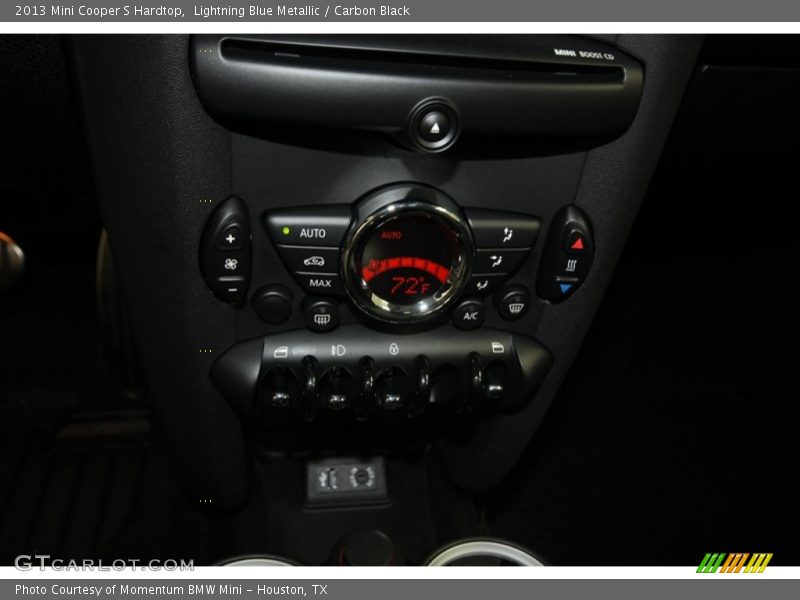 Lightning Blue Metallic / Carbon Black 2013 Mini Cooper S Hardtop