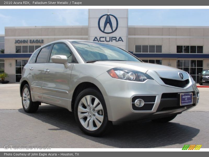 Palladium Silver Metallic / Taupe 2010 Acura RDX