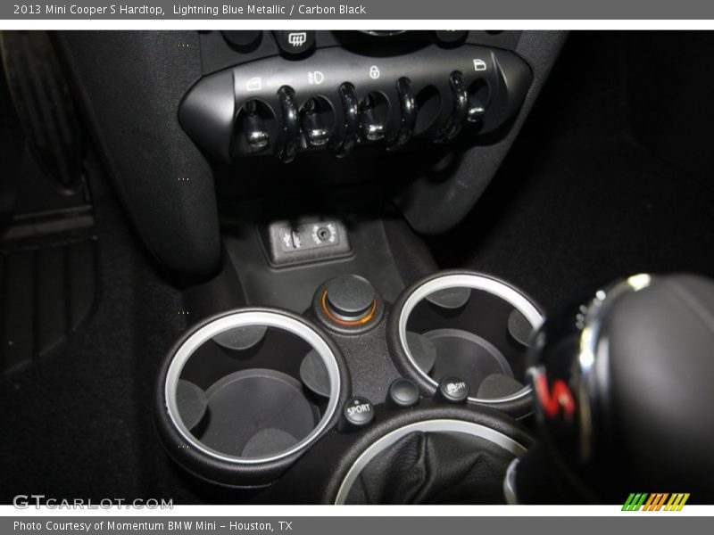 Lightning Blue Metallic / Carbon Black 2013 Mini Cooper S Hardtop
