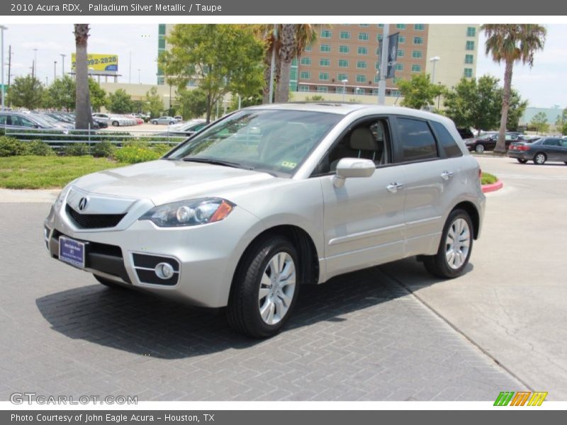 Palladium Silver Metallic / Taupe 2010 Acura RDX