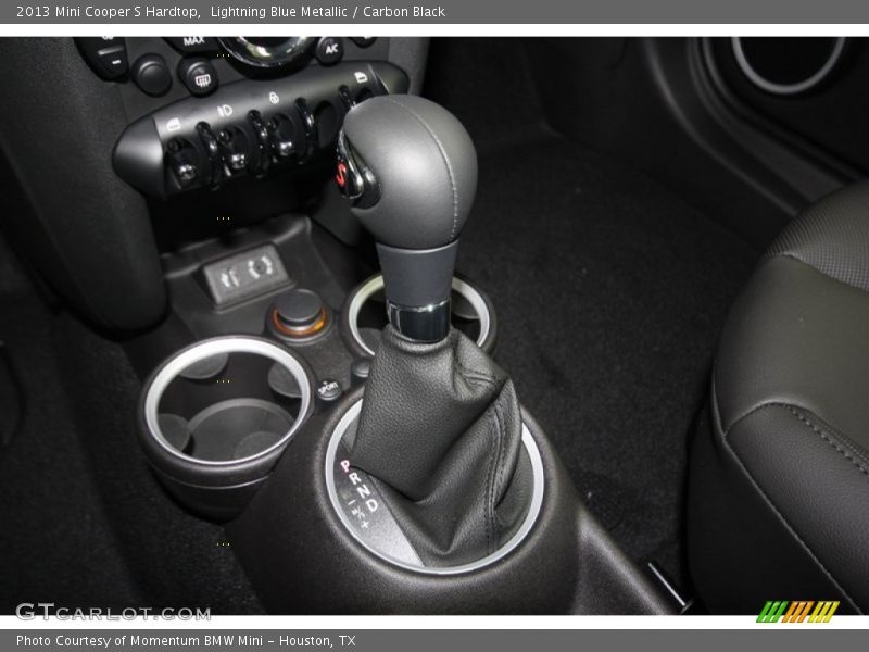 Lightning Blue Metallic / Carbon Black 2013 Mini Cooper S Hardtop