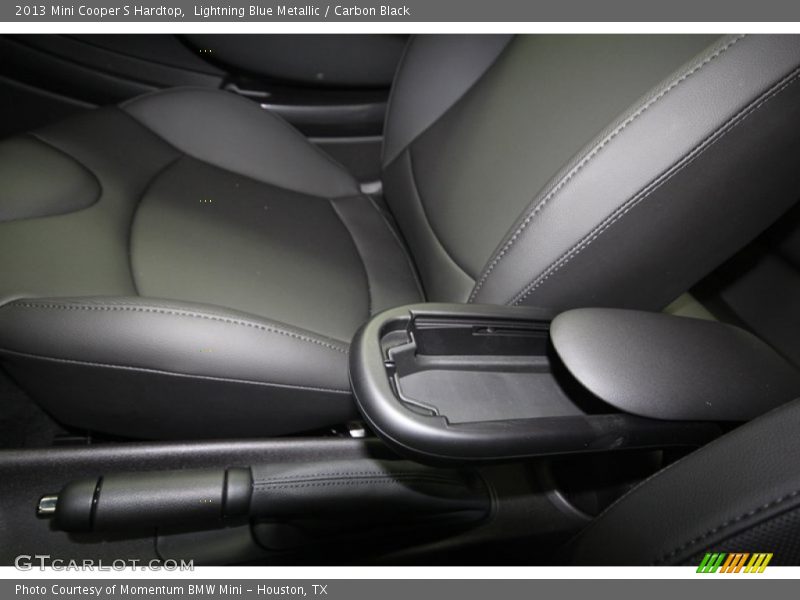 Lightning Blue Metallic / Carbon Black 2013 Mini Cooper S Hardtop