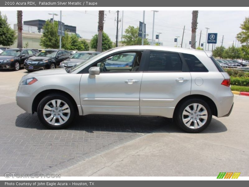 Palladium Silver Metallic / Taupe 2010 Acura RDX