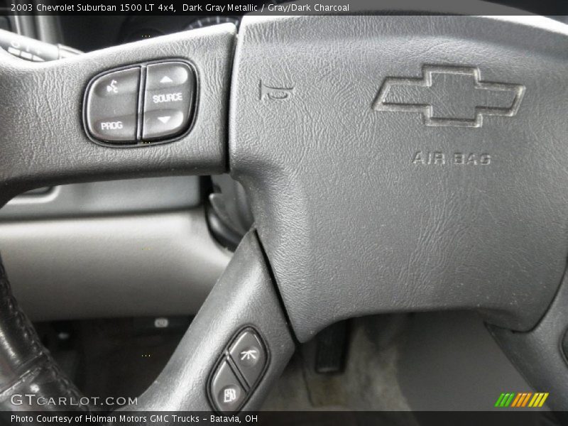 Controls of 2003 Suburban 1500 LT 4x4
