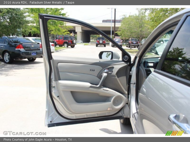 Palladium Silver Metallic / Taupe 2010 Acura RDX