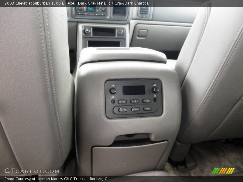Dark Gray Metallic / Gray/Dark Charcoal 2003 Chevrolet Suburban 1500 LT 4x4