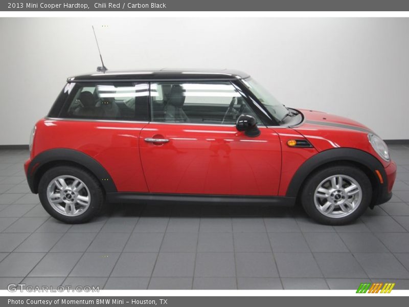 Chili Red / Carbon Black 2013 Mini Cooper Hardtop