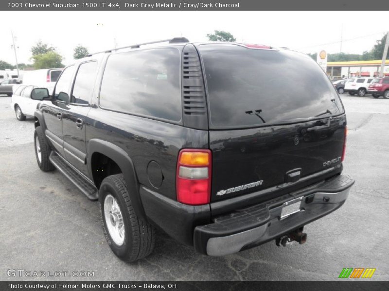 Dark Gray Metallic / Gray/Dark Charcoal 2003 Chevrolet Suburban 1500 LT 4x4