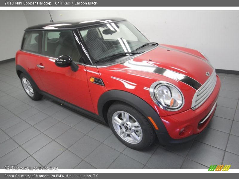Chili Red / Carbon Black 2013 Mini Cooper Hardtop