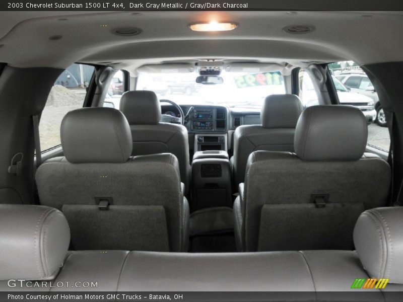 Dark Gray Metallic / Gray/Dark Charcoal 2003 Chevrolet Suburban 1500 LT 4x4