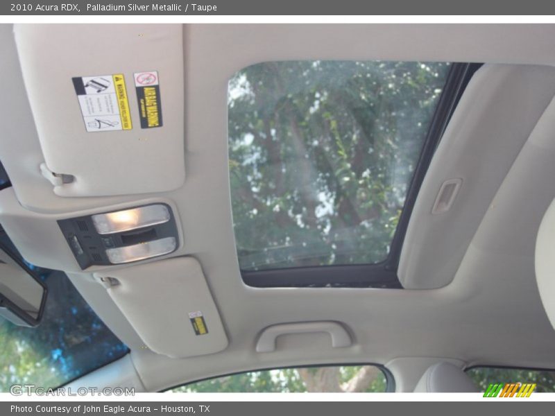 Palladium Silver Metallic / Taupe 2010 Acura RDX