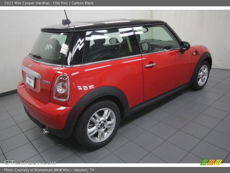 Chili Red / Carbon Black 2013 Mini Cooper Hardtop